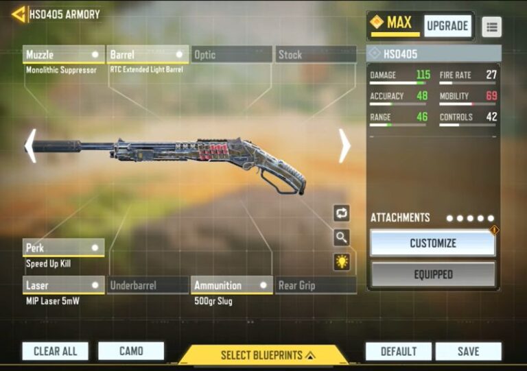 Cod Mobile Iferg Hs Gunsmith Loadout Call Of Duty Mobile