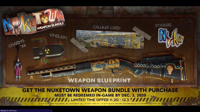 NUKETOWN '84 WEAPON BUNDLE DLC