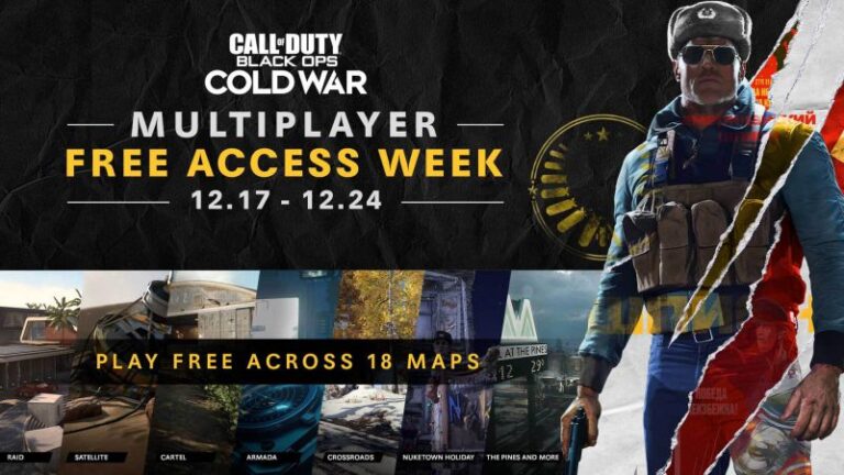 Black ops cold war free access week cod