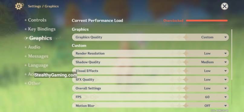 Best Graphics Settings for Genshin Impact Mobile