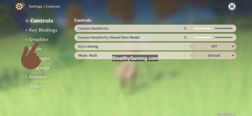 How to change Graphics Settings in Genshin Impact Mobile