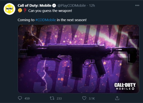 Season 13 new weapon peacekeeper COD Mobile