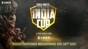 LOCO COD MOBILE TOURNAMENT IN INDIA