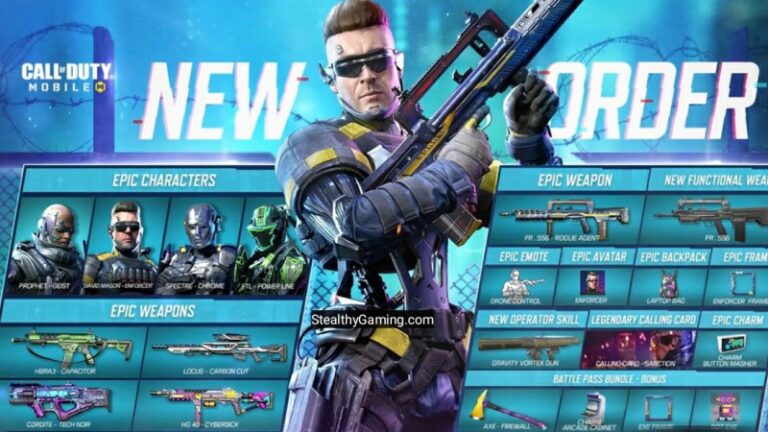 new order battle pass cod mobile