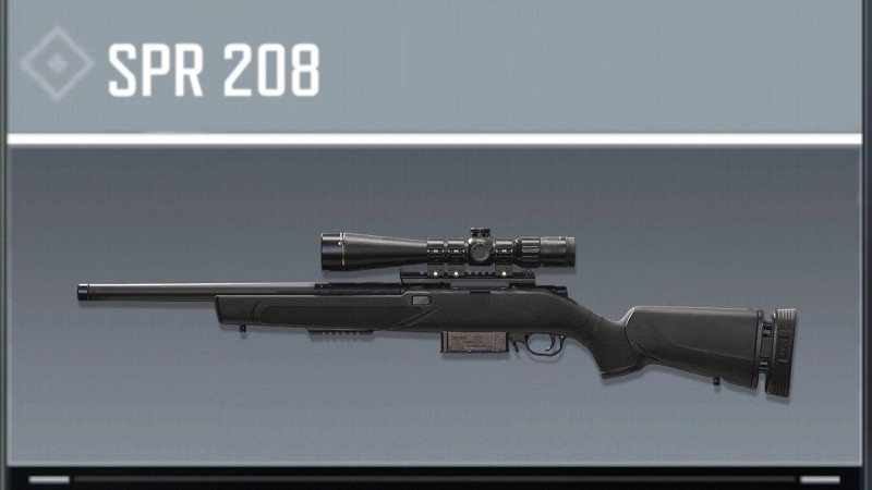 SPR 208 Marksman rifle season 2 cod mobile