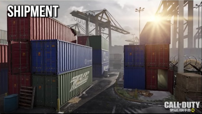 Shipment map