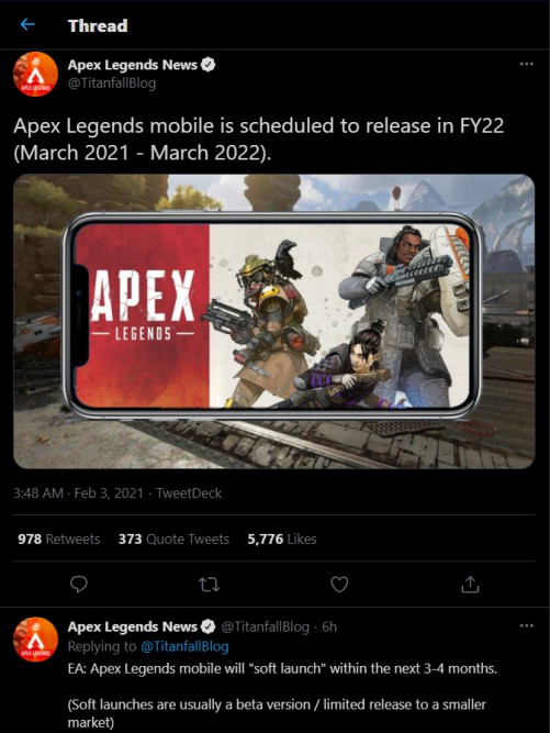 apex legends mobile version