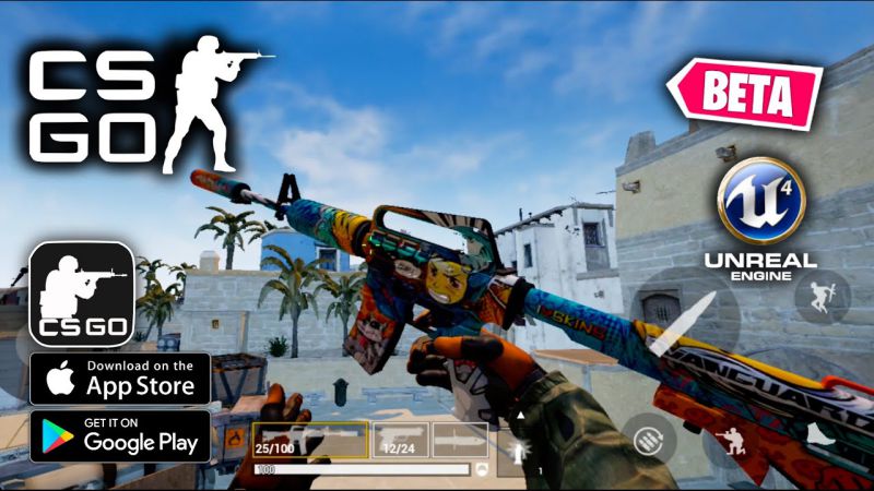 CS GO MOBILE UNREAL ENGINE 4