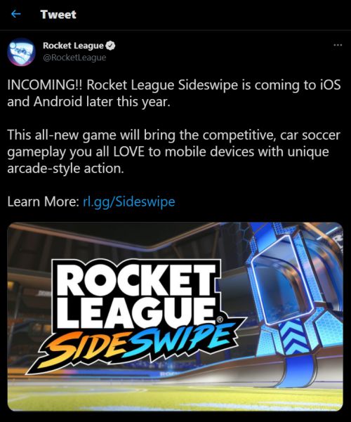 rocket league mobile