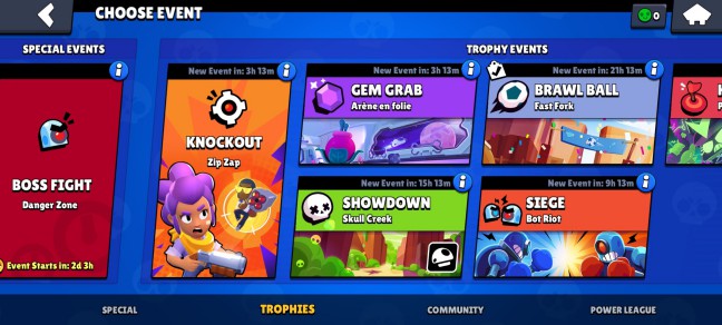 Brawl stars event