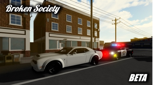 Broken Society- Top 10 Best Police Games in Roblox