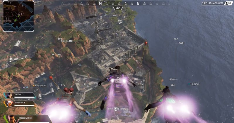 apex legends mobile drop faster