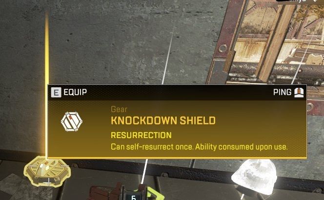 revive shield knockdown shield apex legends mobile