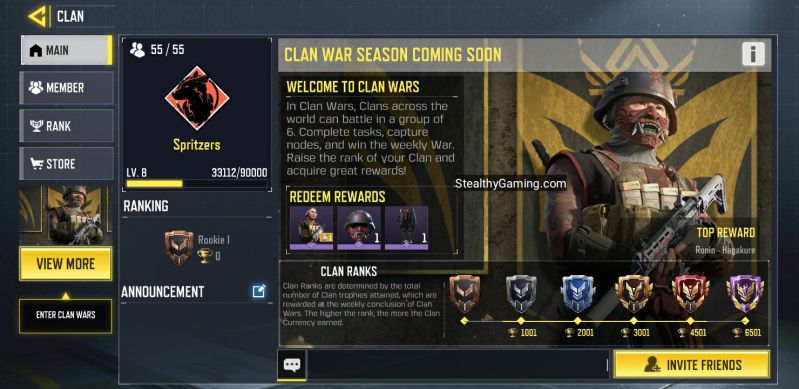How to participate in Clan Wars in COD Mobile