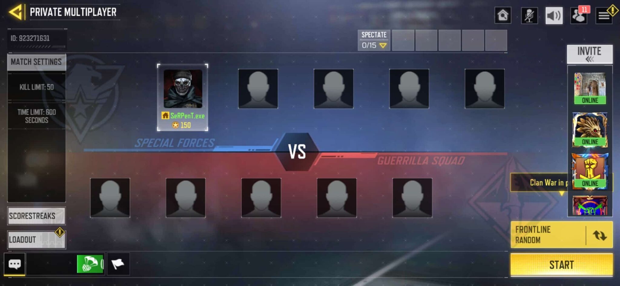 How to play against friends in COD Mobile Stealthy Gaming