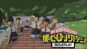 hero academia online roblox