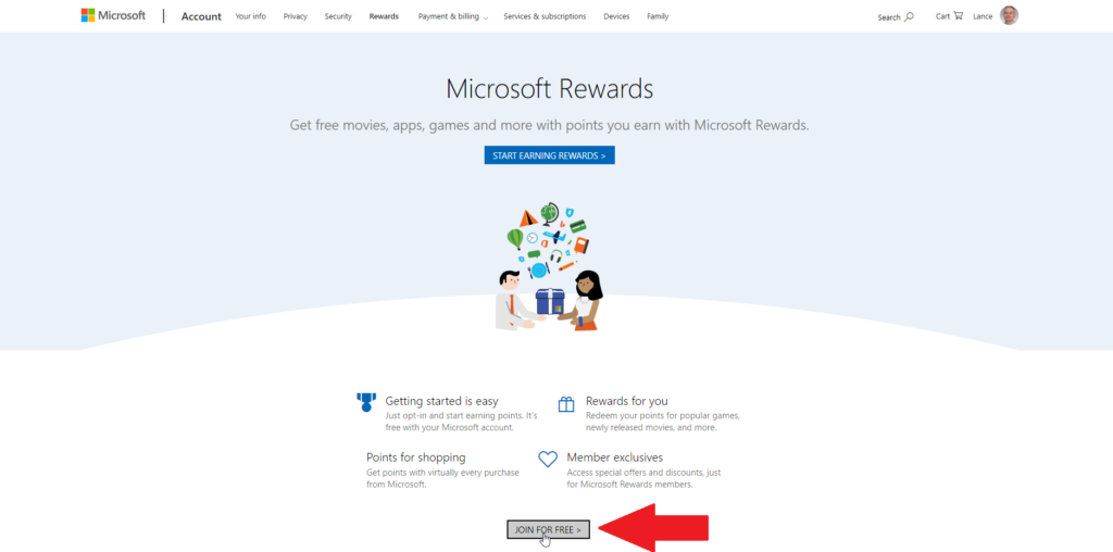 Sign in- Get Robux with Microsoft rewards Roblox 