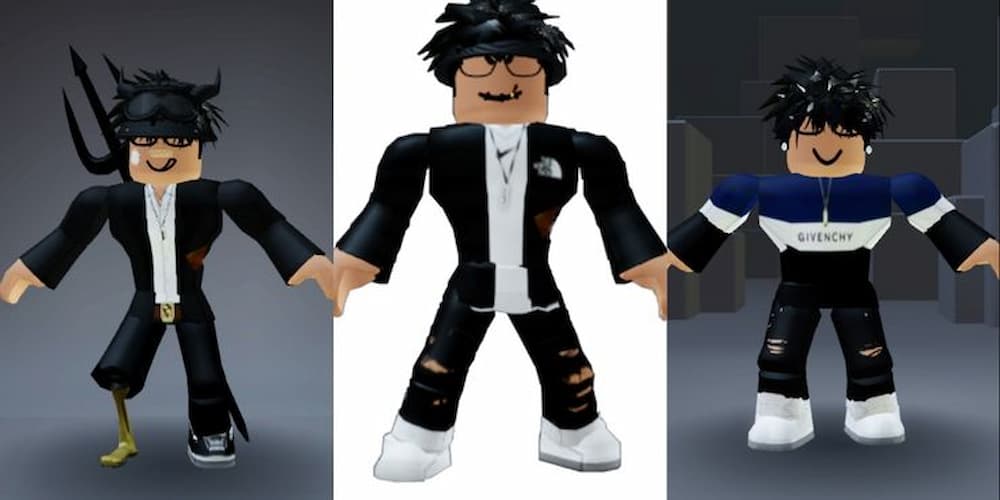 How to look like a slender in Roblox