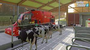 How to feed cows in Farming Simulator 22