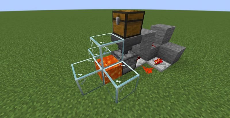 build an automated forge in minecraft