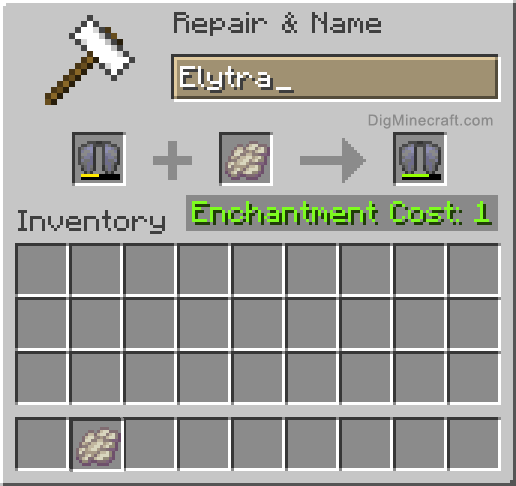 How to repair Elytra in Minecraft