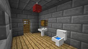 How to make bathroom in Minecraft