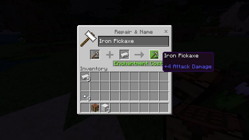 How to repair Enchanted items in Minecraft