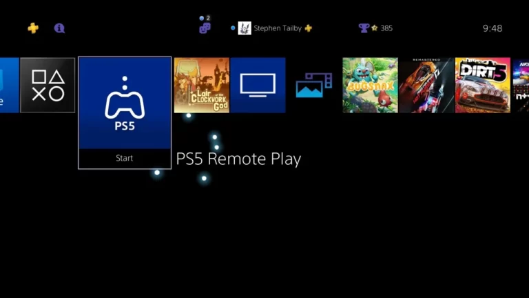 PS Remote Play not finding PS5