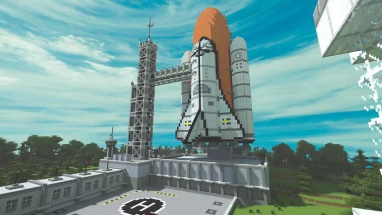 How to make Minecraft Rocket ship