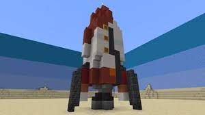 How to make Minecraft Rocket ship