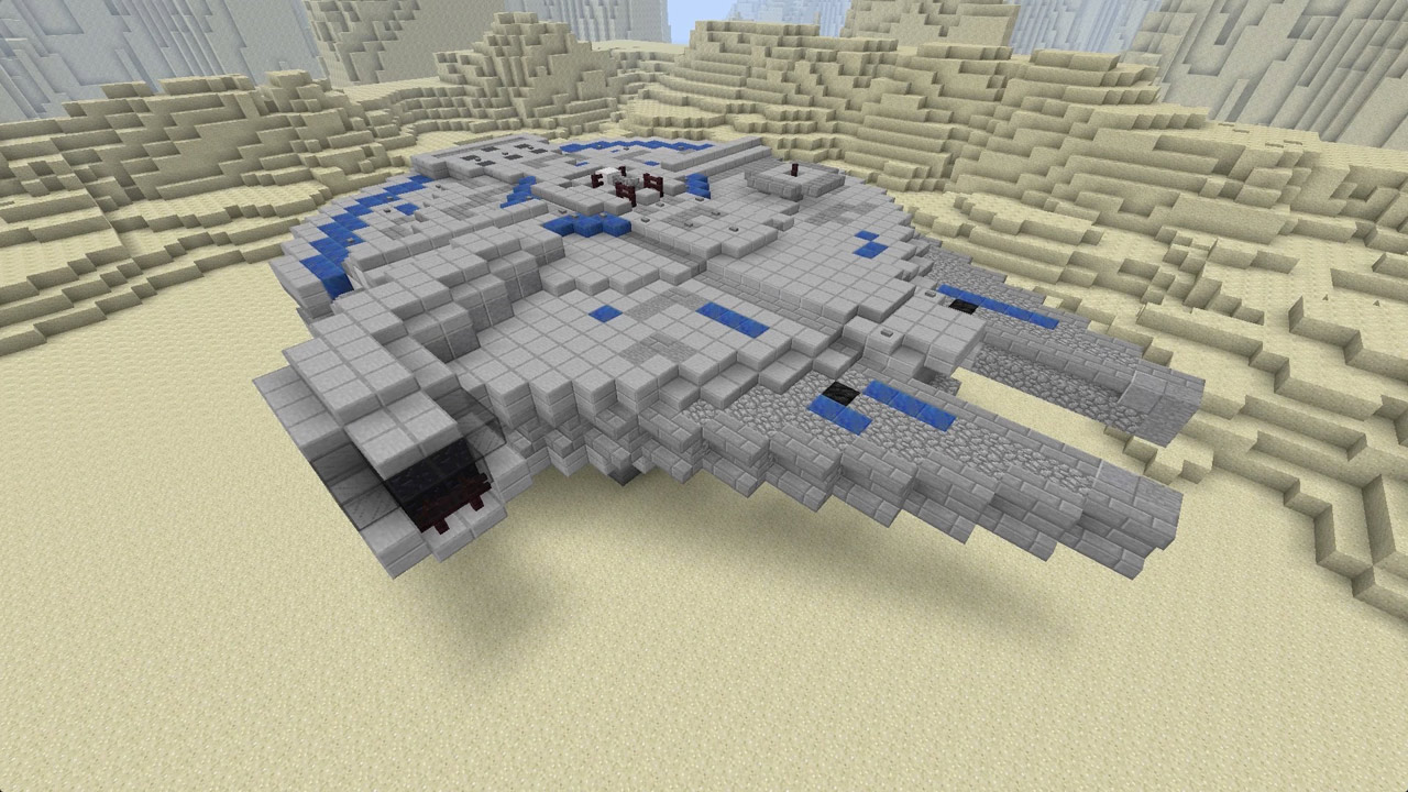 How to make Star Wars ships in Minecraft