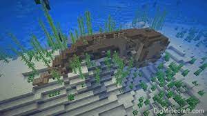 How to make Sunken ship in Minecraft