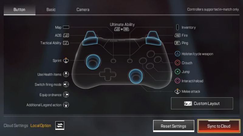 apex legends mobile controller