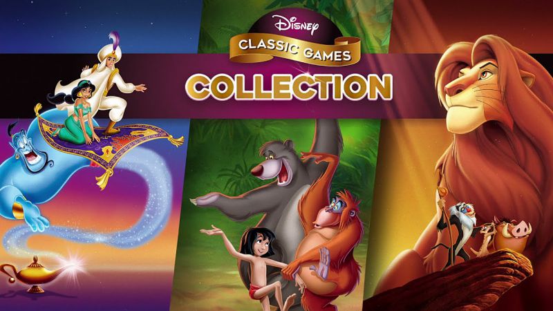 Disney Classic Games Collection The Jungle Book Aladdin The Lion King