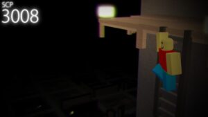 How to crouch in SCP 3008 Roblox