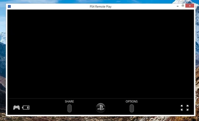 PS Remote Play Black Screen