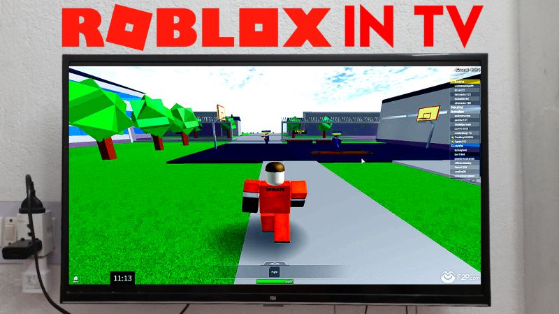How to play Roblox on TV
