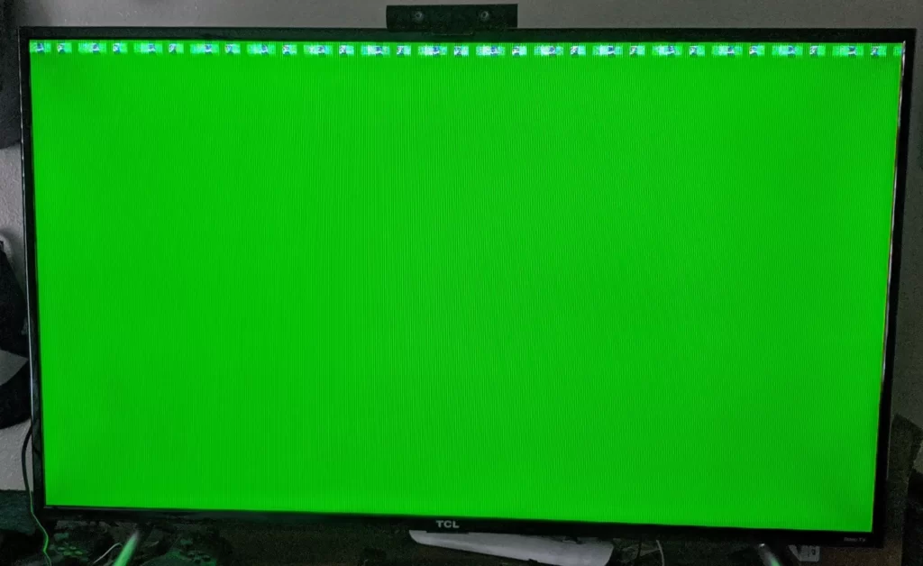 Xbox One S green screen of death