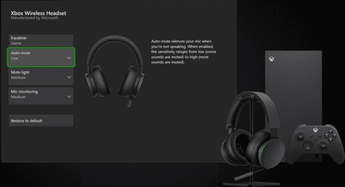 Xbox Series S headset not working