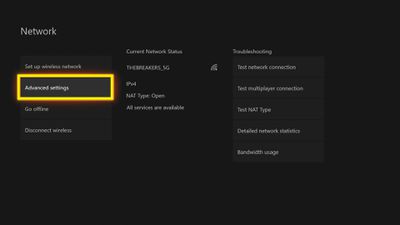 Xbox Series X not connecting to WIFI