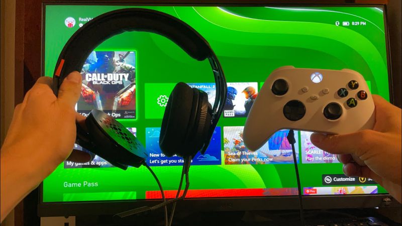 Xbox Series x wired headset