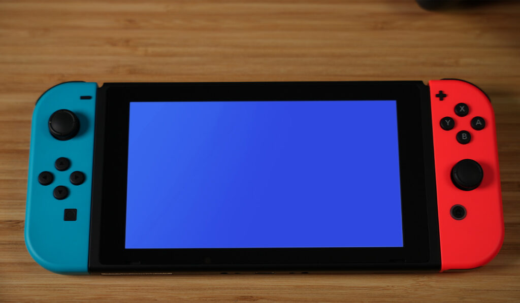 Nintendo Switch blue screen of death