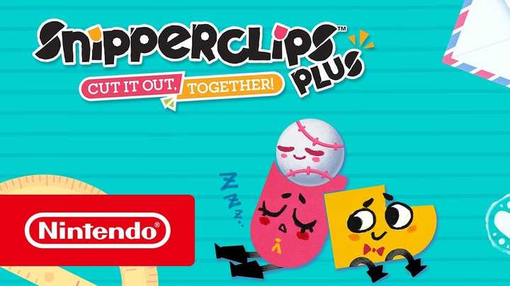 Snipperclips Plus - Nintendo Switch games for 6 year olds