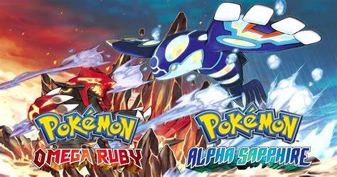 Pokemon Ruby, Sapphire, Emerald, Omega Ruby, and Alpha Sapphire 
