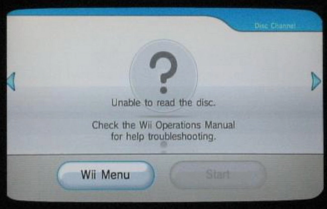 Fix: Wii not reading discs clicking noise