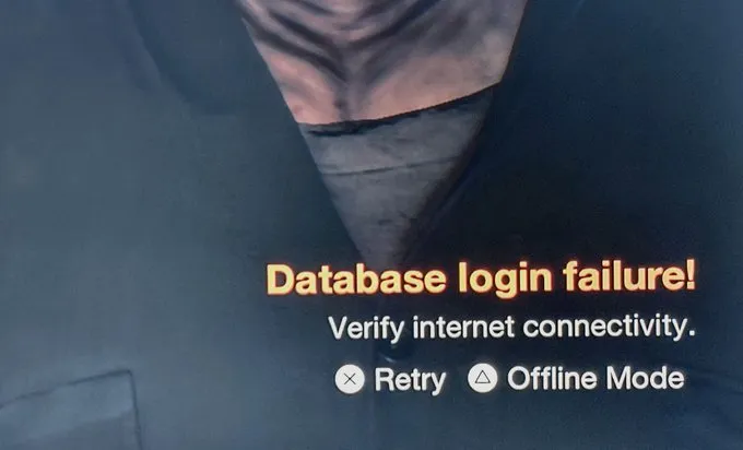 'database login failure' Friday the 13th