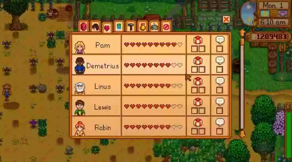 Can you lose hearts in Stardew Valley
