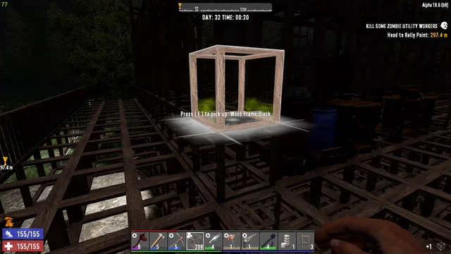 How to Upgrade Wood Frames in 7 Days to Die