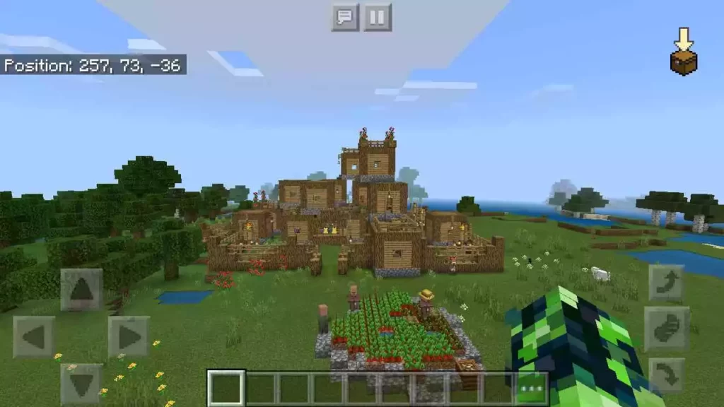 Can villagers climb ladders in Minecraft