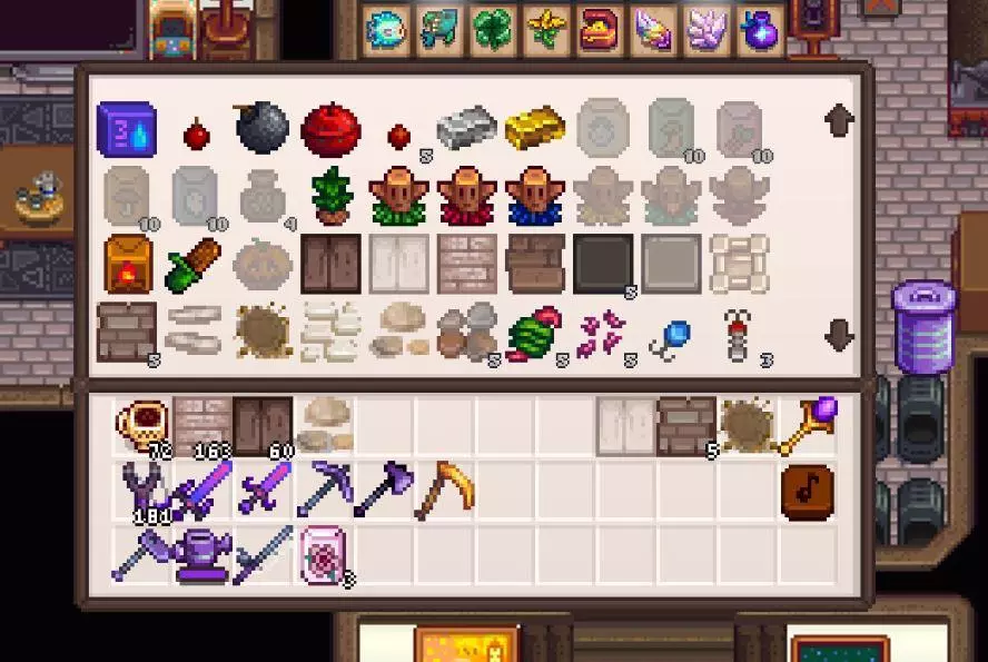 Crafting stuck at 98% in Stardew Valley